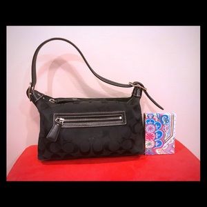 Black Coach handbag